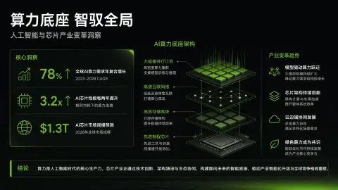 NVIDIA式深绿光感科技风格