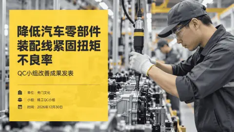 QC/QCC问题改善成果